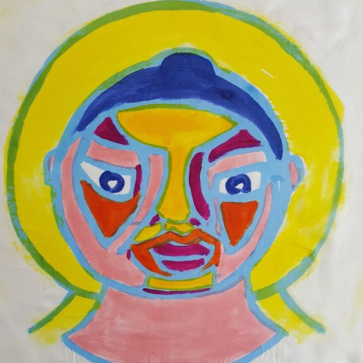 mester 1. 20230821_154919 , malet silketryk 2023 en mester